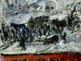 RÜCKZUG - Hörst du den Klang der Stiefel-dann fliehe, Öl auf Leinen, 200 x 130 cm.jpg